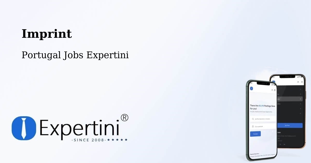 Imprint – São Teotónio - Portugal Jobs Expertini